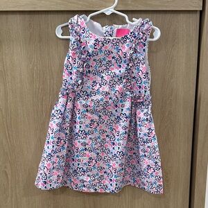 Lily Pulitzer 4T - Floral Pink Kids Dress